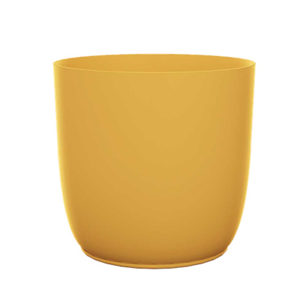 flow flowerpot giallo - florus