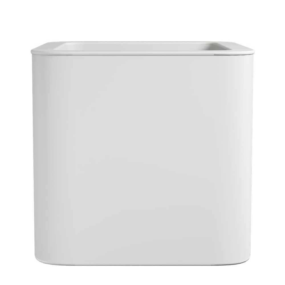 vaso jive square 40x40 bianco